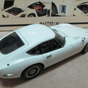 1/１８ 「TOYOTA ２０００GT 」ペガサスホワイト！！ 「ＡＵＴＯart」 の画像9