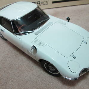 1/１８ 「TOYOTA ２０００GT 」ペガサスホワイト！！ 「ＡＵＴＯart」 の画像10