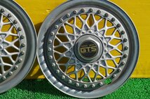 当時物？　ホイールキャップ★GTS　3点セット★スケール写真有★BBS　RS風　バニング ハイソ ムーンアイズ アメ車★6R030919_画像4