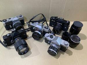 TOPCON/HANIMEX/YASHICA PENTA J/Canon/Carena SRH 1001/大量 フィルムカメラ レンズ まとめて ジャンク セット まとめ (485)