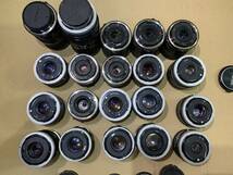 【20個】キャノン Canon FD 50mm F1.8/28mm/他 大量 レンズ 動作未確認 まとめて ジャンク セット まとめ (490)_画像6