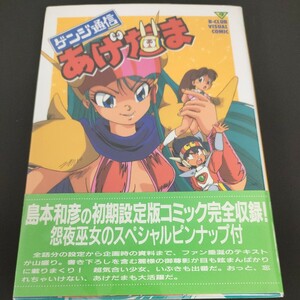 ゲンジ通信あげだま　ビジュアルファンブック　当時物　ビジュアルコミック　B-CLUB 　アート　資料集