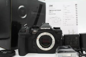 ＜＜シャッター数139回！！＞＞【新級品】OLYMPUS オリンパス OM SYSTEM OM-1 ボディ ブラック #LE2024118