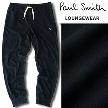 新品 ポールスミス アーティストストライプ ライト スウェット ジョガーパンツ LL 濃紺 【P20754】 Paul Smith メンズ ストレッチ パンツ_画像2