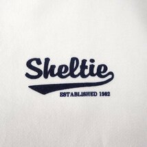 新品 シェルティークラブ 24SS 裏毛 スウェット ジップアップ パーカー L 白 【SH1441107_7】 Sheltie Club メンズ コットン_画像7