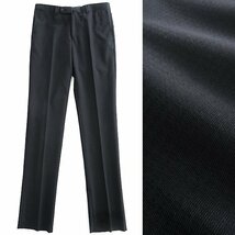 新品 CERIMONIA ドビー ウール 3ピース スーツ A5(M) 黒 【J43663】 170-6D スーツカンパニー セットアップ メンズ フォーマル_画像8