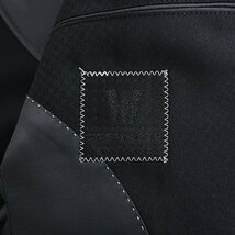新品 CERIMONIA ドビー ウール 3ピース スーツ A5(M) 黒 【J43663】 170-6D スーツカンパニー セットアップ メンズ フォーマル_画像10