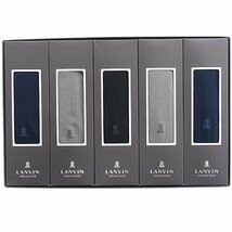 新品 ランバンコレクション 日本製 靴下 5点セット BOX 25-26cm 【5setBOX】 LANVIN COLLECTION メンズ ソックス ギフト ボックス_画像2