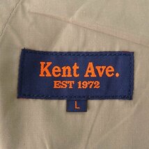 新品 ケントアヴェニュー コットン ストレート スリム パンツ L ベージュ 【P23778】 Kent Ave メンズ オールシーズン チノパンツ_画像8