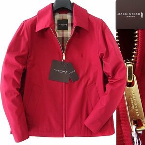  new goods 5.8 ten thousand Macintosh London water-repellent gyaba Gin is Lynn ton jacket 42(XL) red [J57402] spring summer men's blouson drizzler jacket 