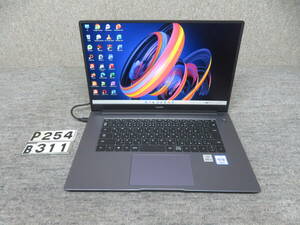 究極PC HUAWEI MATEBOOK D15 ◆秒速起動 Core i3 第10世代/ 8GB / 新品・爆速SSD 256GB◆ Windows11◆Office付◆ 15.6型◆中古美品