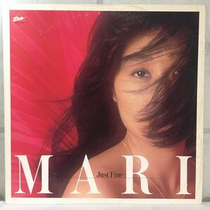 LP / 中本マリ (Mari Nakamoto) - Just Fine / 和モノ 和ジャズ ボッサ Jazz Vocal / 前田憲男 猪俣猛の画像1