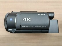 SONY(ソニー) デジタル4Kビデオカメラ レコーダー Handycam ブラック 内蔵メモリー64GB 光学ズーム20倍 空間光学手ブレ補正 FDR-AX60_画像5