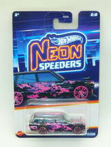 ◇ホットウィール Hot Wheels NEON SPEEDERS ネオンスピーダーズ DATSUN 510 WAGON ダットサン ブルーバード 510 ワゴン◆_画像4