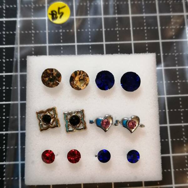 D5 樹脂ピアス セット レディース ガールズ アクセサリー 金属アレルギー プチプラ 