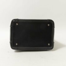 【1円スタート】MARGARET HOWELL idea マーガレットハウエル アイデア トートバッグ ブラック 黒 レザー 本革 レディース 手さげ bag 鞄_画像5