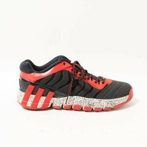 adidas アディダス C76197 Crazyquick 2 Low バスケットボールシューズ ブラック 黒 レッド 赤 28.5cm メンズ バッシュ スポーツ 靴