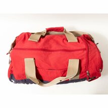 TOMMY HILFIGER トミー ヒルフィガー ボストンバッグ レッド 赤 ネイビー 紺 ベージュ キャンバス ナイロン ユニセックス 男女兼用 bag 鞄_画像5