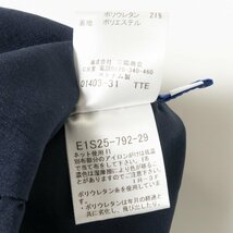 BURBERRY BLUE LABEL ミニスカート バーバ リーブルーレーベル ボトムス ネイビー ブルー 柄物 総柄 フェミニン フレア 裏地あり ポリ 38_画像7