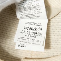 S Max Mara エス マックスマーラ クルーネック ノースリーブ ワンピース ひざ丈 36 アイボリー レディース 婦人 女性 カジュアル 大人_画像5