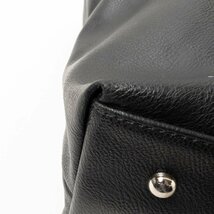 Un coeur アンクール トートバッグ ショルダーバッグ 肩掛け鞄 手持ち フェイクレザー 合皮 ビジネス カジュアル B4 A4 大容量 男女兼用_画像6
