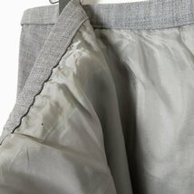 LAPINE ROUGE ラピーヌ ルージュ 日本製 セットアップ スーツ ジャケット フレアスカート 15 ポリエステル グレー 綺麗め フォーマル_画像6