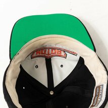 HARELY-DAVIDSON キャップ ハーレーダビッドソン ロゴ刺繍 ツバ裏グリーン 帽子 バイク ツーリング ブラック 黒 モーターサイクル 紳士 CAP_画像8