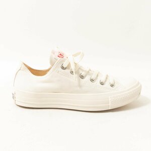 【1円スタート】CONVERSE ALL STAR スニーカー コンバース オールスター オフホワイト SLIP OX カジュアル 靴 シューズ 23.5cm レディース