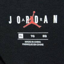 【1円スタート】メール便○ CACTUS JACK カクタスジャック AIR JORDAN エアジョーダン コラボ クルーネック半袖Tシャツ 綿 黒 XL メンズ_画像6