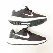 【1円スタート】NIKE ランニングシューズ ナイキ ブラック レボリューション スポーツ ワイド W REVOLUTION 6 NN WIDE 靴 DC9001 003 25cm_画像2