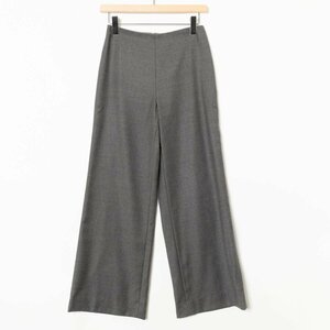 RALPH LAUREN Ralph Lauren made in Japan slacks pants bottoms plain back Zip 7 wool 100% gray simple casual 