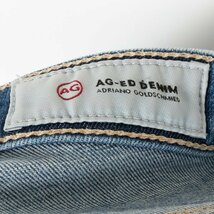 AG-ed エイジド DENIM デニムパンツ ジーンズ スキニーパンツ ボトムス 28R 綿 コットン インディゴブルー 青 カジュアル_画像2