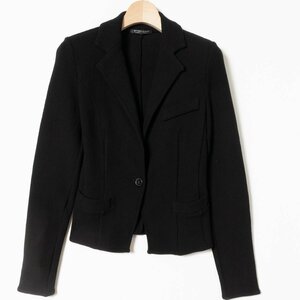 STRENESSE -stroke lanes tailored jacket screw course 5 number XXS France size 34 black black formal ceremony stretch material 