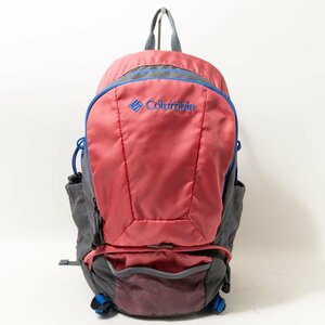 Columbia コロンビア Bennack LT 25 リュックサック デイパック ポリエステル ピンク ブルー 通学 ハイキング レインカバー付属 レディース