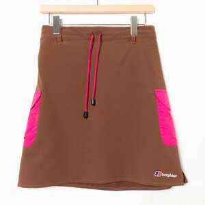 Berghaus bar g house adventure two skirt endurance water repelling processing J0057 M/L polyester chocolate Brown tea color outdoor mountain climbing 