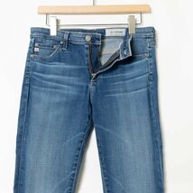 AG-ed エイジド DENIM デニムパンツ ジーンズ スキニーパンツ ボトムス 28R 綿 コットン インディゴブルー 青 カジュアル_画像5