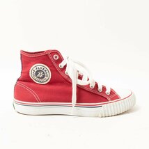 PF FLYERS Posture Foundation ピーエフフライヤーズポスチャー ファンデーション ハイカット スニーカー レッド 赤 24.5cm メンズ 靴_画像1