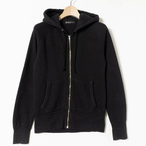 Красота и молодежь United Arrows Beauty and Youth United Arrows Zip Up Parker с флагланом черным хлопком