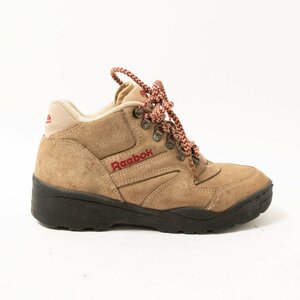 Reebok Reebok RA411PCK trekking shoes beige bordeaux USA7 24cm corresponding suede leather lady's outdoor casual 