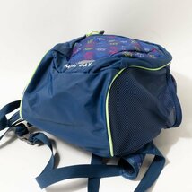 THE NORTH FACE ザ ノースフェイス キッズ リュックサック デイパック ブルー 青 グリーン 星柄 ナイロン 子供鞄 カジュアル bag かばん_画像4