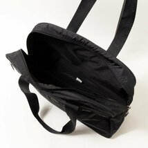 LeSportsac レスポートサック トートバッグ ショルダーバッグ ナイロン ブラック 黒系 鍵付き シンプル 軽量 旅行 トラベル カジュアル 鞄_画像7