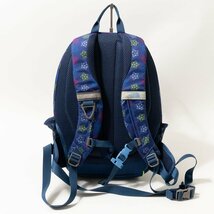 THE NORTH FACE ザ ノースフェイス キッズ リュックサック デイパック ブルー 青 グリーン 星柄 ナイロン 子供鞄 カジュアル bag かばん_画像2