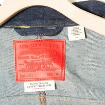 【1円スタート】Levi's リーバイス PC9-67778-0001 ストレッチデニムジャケット エンジニアジャケット クルーネックインディゴ 青 M メンズ_画像6