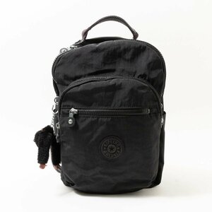 kipling キプリング k18674 SEOUL ソウル リュックサック バックパック ブラック ナイロン ダブルジッパー開閉 レディース ゴリラチャーム