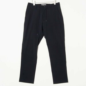 URBAN RESEARCH Urban Research size L pants bottoms waist code attaching navy blue / navy wool . plain simple men's casual 