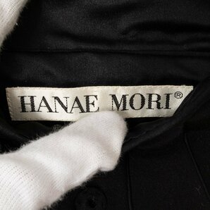 HANAE MORI ハナエモリ ポシェット ミニショルダーバッグ アクセサリーバッグ ビーズ ブラック シェル型 ガーリー レトロ レディース 鞄の画像9