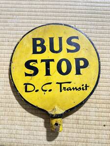  America Washington D.C. bus . signboard [ old ]