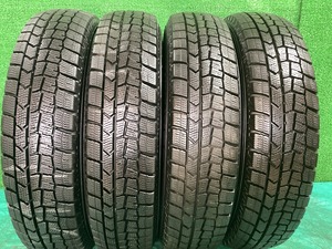 DUNLOP ダンロップ WM02 145/80R13 2020年製 冬タイヤ スタッドレスタイヤ 4本セット A3-2 EM