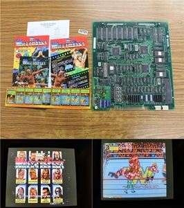 A3725☆テクノスジャパン WWF レッスルフェスト インスト純正 小冊子付 WRESTLE FEST 100