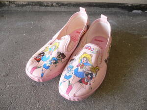 ◆ASAHI アサヒ◆ 美少女戦士 セーラームーンS 靴 17cm 日本製 当時物 未使用品 全国送料一律520円